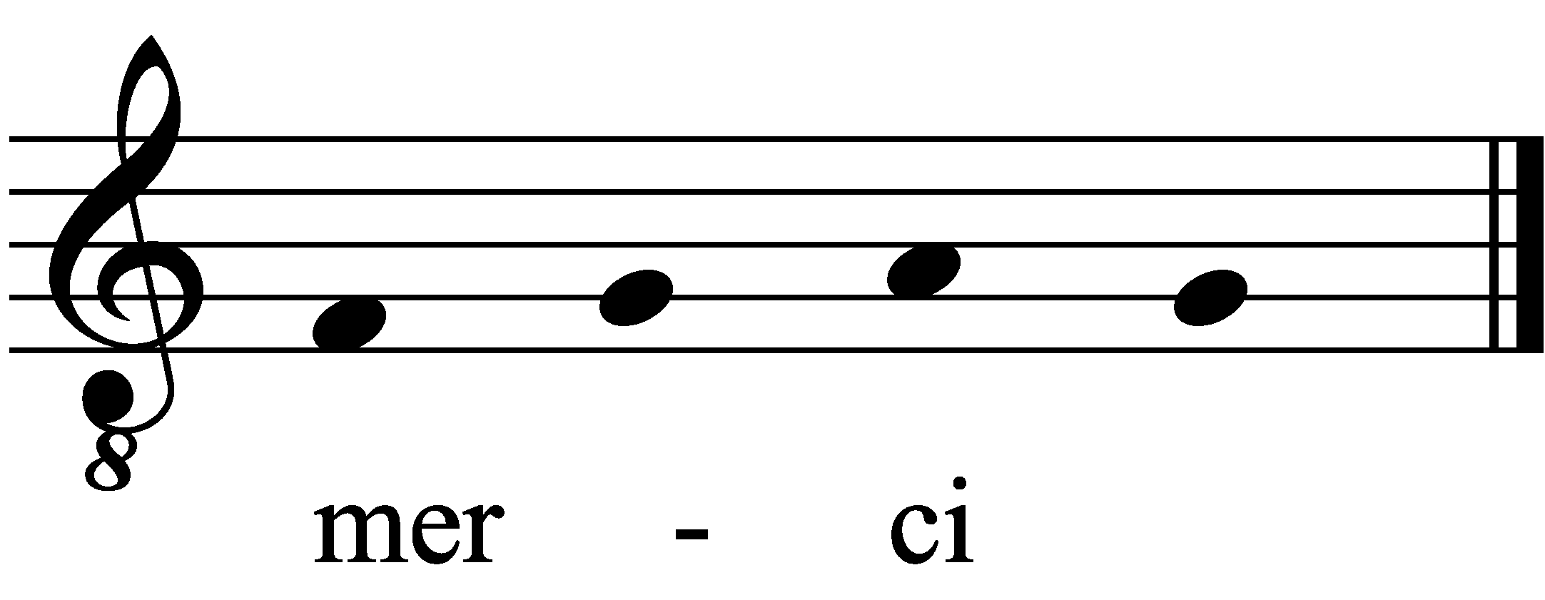Refrain musical notation